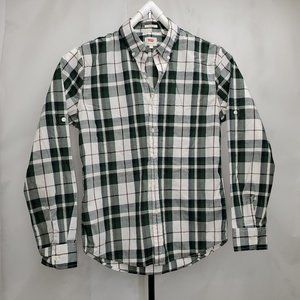 Levi's Button Up Plaid Long Sleeve Men's Size M